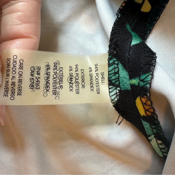 Calvin Klein floral print midi dress size 6 - Picture 8 of 10